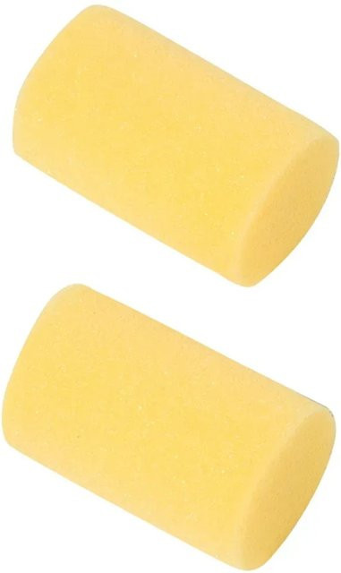 LUX-TOOLS Schaumwalze Fein Gelb 2 Stück Breite: 5 cm - Bild 1