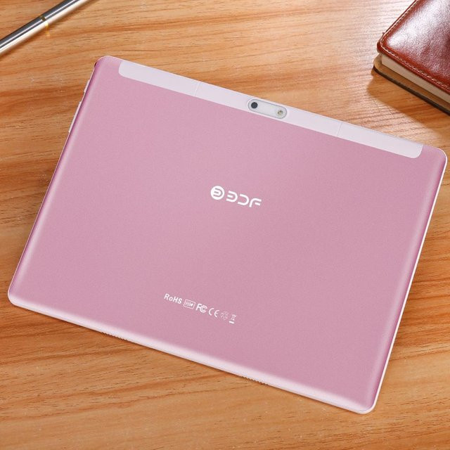 BDF S10 Global Tablet mit 10,1 Zoll Display, 4 GB RAM, 64 GB ROM, MediaTek Prozessor, Android, WLAN, 3G und Bluetooth in Rose Gold - Bild 1
