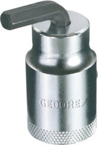 Gedore Aufsteckstiftschlüssel für Innensechskantschrauben 5 mm, Silber, Chrome Vanadium - Bild 1