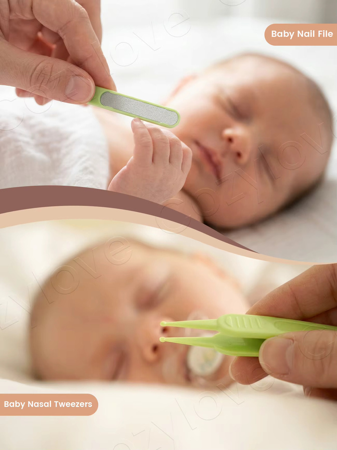 momo&dudu Baby-Nagelpflegeset, 3-in-1 mit Schere & Feile, Kinder - Bild 3