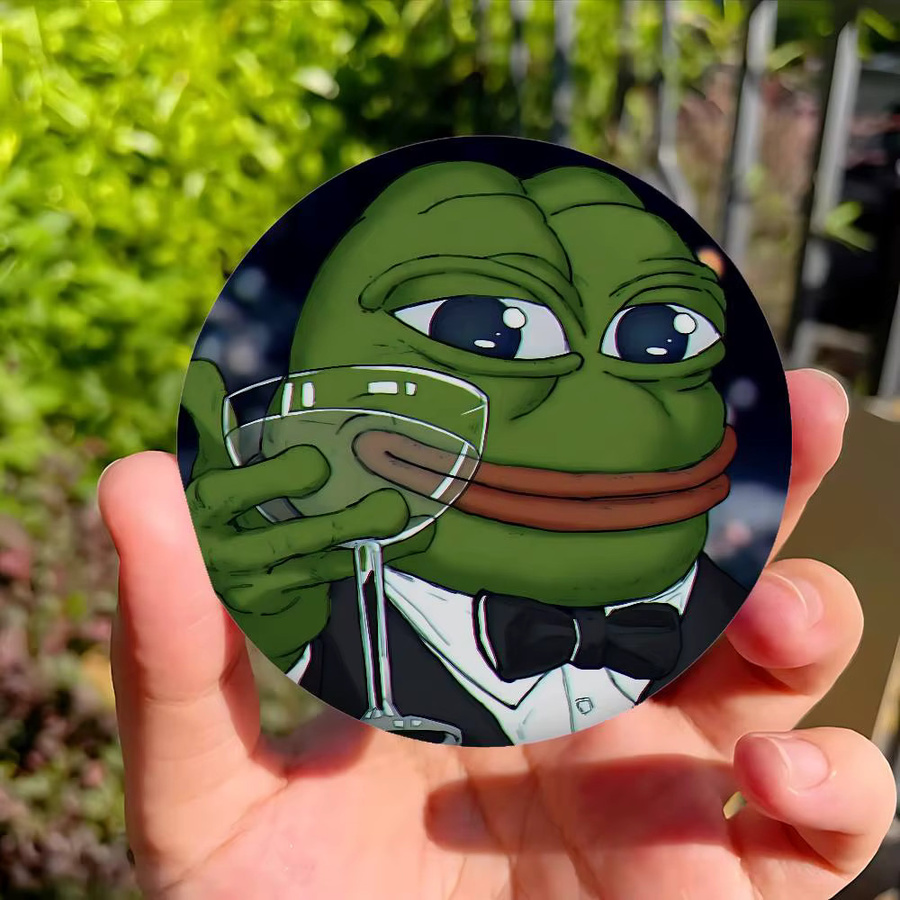 Anstecknadel P-Pepe Frog Sad, Unisex - Bild 2