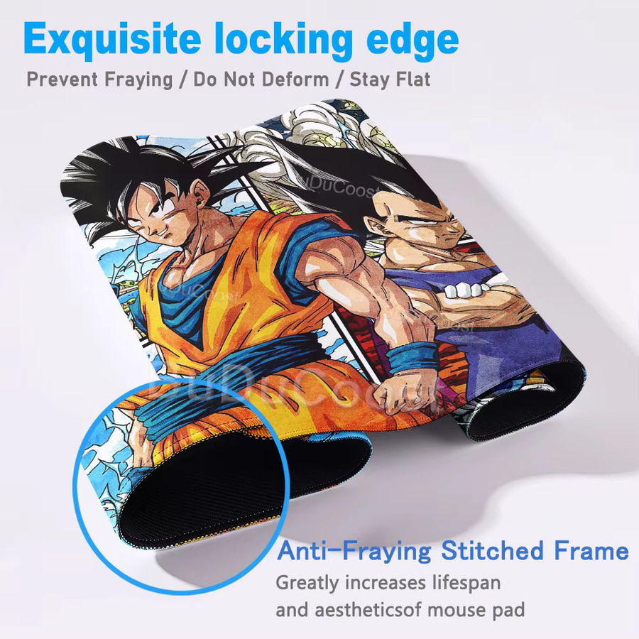 Bandai Dragon Ball Z Anime Mauspad XXL Schreibtischunterlage für Gamer in Multicolour - Bild 2