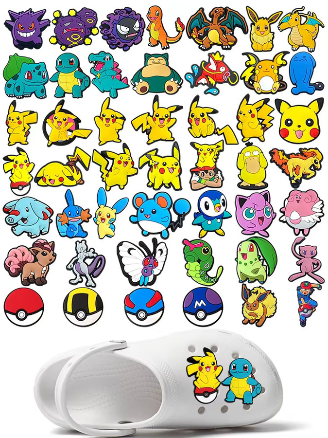 Potdemiel Schuh-Charms, Pikachu, Kinder - Bild 5