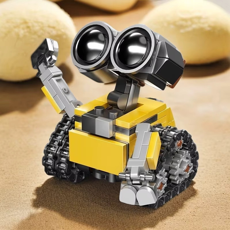 Hot Toys Mini-Roboter-Bausatz, Weltraum, 217-teiliges Set, ab 6 Jahren - Bild 6