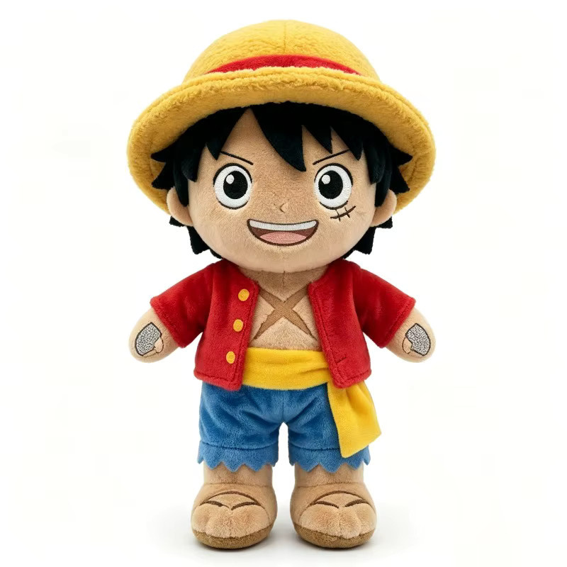 Bandai One Piece Strohhut-Luffy, Plüschpuppe, ab 14 Jahren - Bild 1
