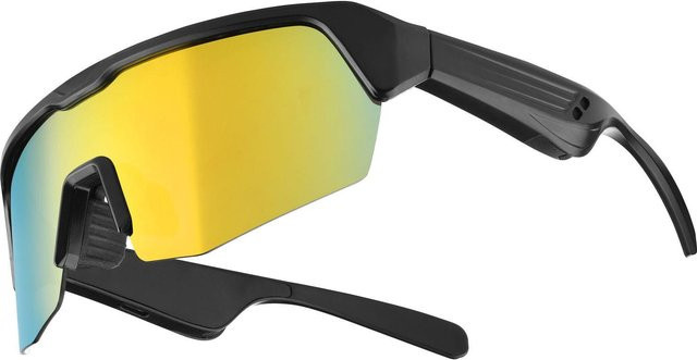 CellularLine Fast Vision Bluetooth Open-Ear Kopfhörer mit Sonnenbrille in Schwarz - Bild 1