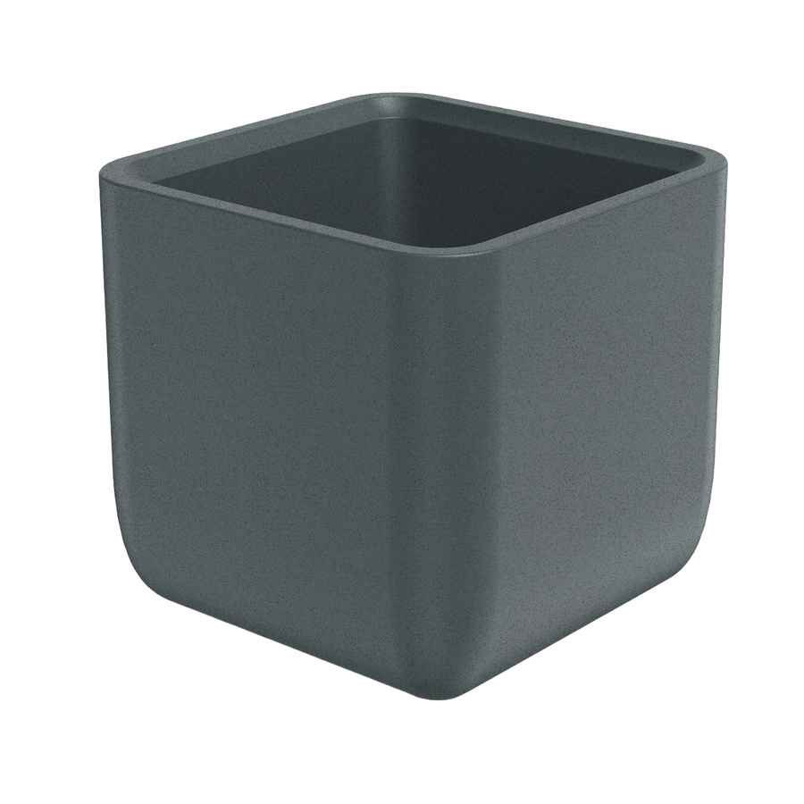 Prosperplast Blumentopf Molta Square in Graphit B/T/H: 48 x 48 x 45 cm - Bild 2