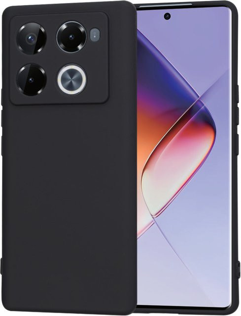 Techsuit SoftFlex Schutzhülle für Infinix Note 40 Pro+ in Schwarz - Bild 1