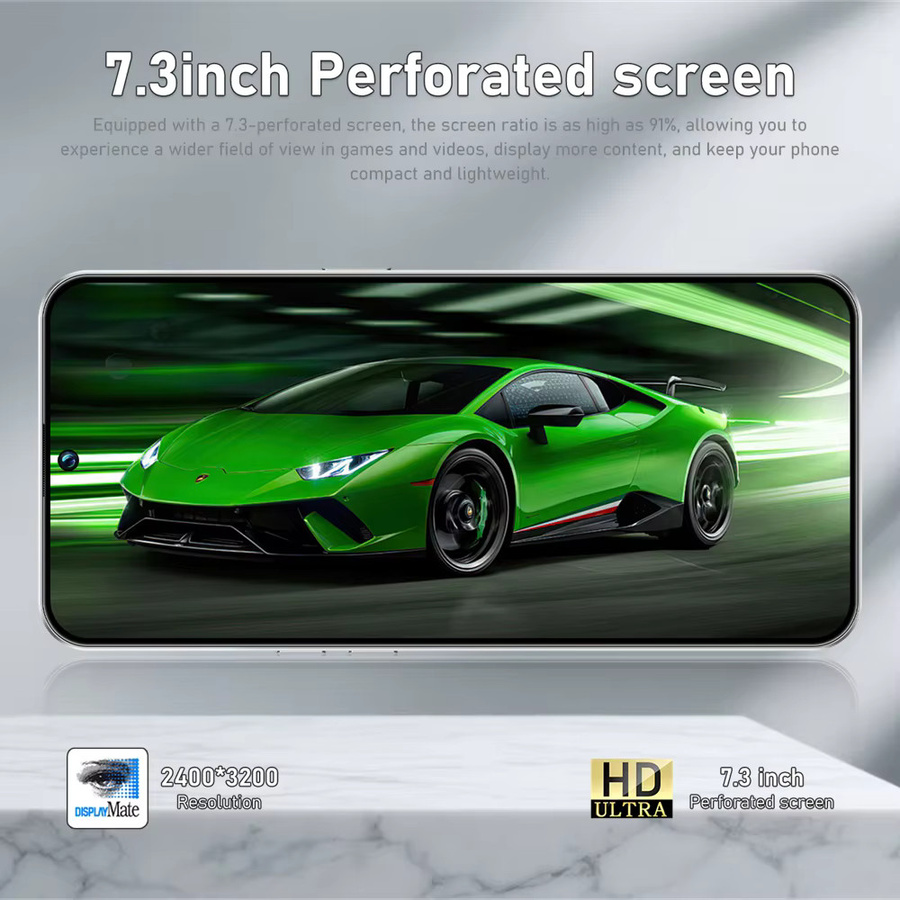 K-Touch X10 Pro Smartphone mit Android 15, 5G, 7,3 Zoll HD Display, 22GB RAM, 2TB Speicher, 7800mAh Akku, Octa Core Prozessor, 48MP Kamera, Dual-SIM, Schwarz - Bild 3