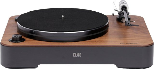 ELAC Miracord 80 Plattenspieler mit D96 System in Nussbaum geölt, Braun - Bild 1