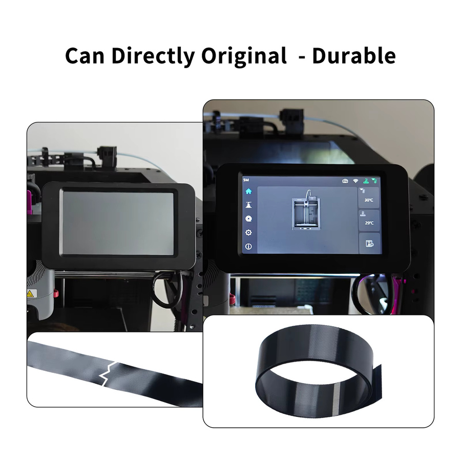 Toaiot Touchscreen-Kabel für Adventuer 5M/5M Pro, FPC-Verbindungskabel für LCD-Display und Datenübertragung, Schwarz - Bild 3