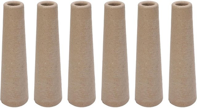 Igeteck 6er Set Multifunktionales Garnwickelrohr aus Papier in Grau und Beige - Bild 1