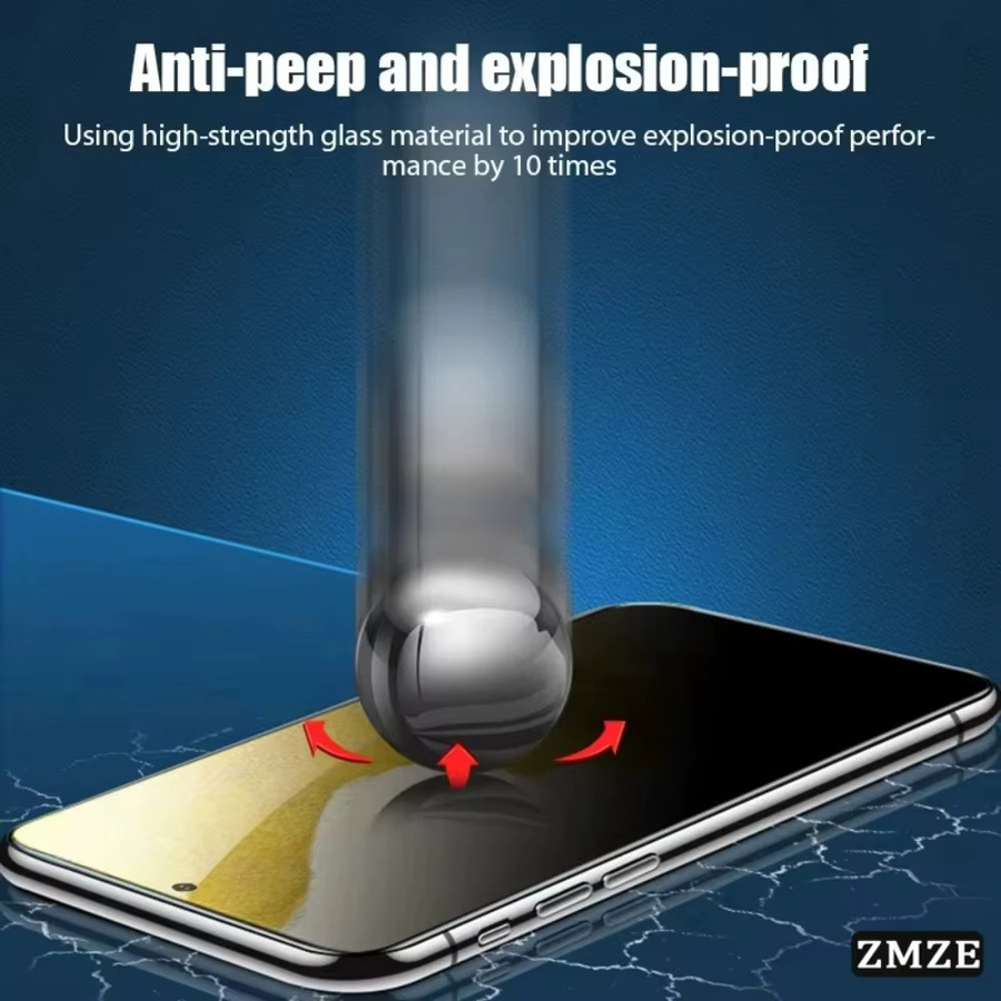 Xiaomi Privatsphäre Anti-Spy Displayschutzfolie aus gehärtetem Glas für Redmi Note 15 Pro 14 13 12 11S 10S - Bild 3