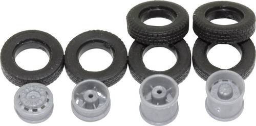 Sol Expert LKW-Bereifung Set aus Gummi mit Ø 12,3 mm, 10 Stück - Bild 1