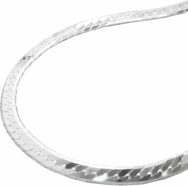 Gallay Panzerkette 925 Silber, 3mm, 42cm, Unisex - Bild 1