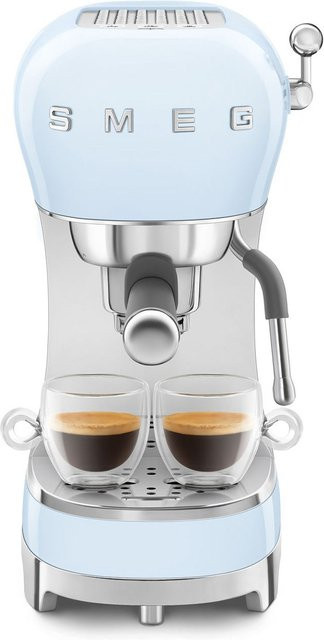 Smeg Siebträgermaschine in Blau mit Thermoblock, 15 Bar, 1,1 l - Bild 1