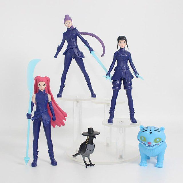 Artily Kpop Dämonenjäger Anime-Figur aus PVC in Multicolor, Höhe: 12 cm, Breite: 12 cm, Tiefe: 12 cm - Bild 1