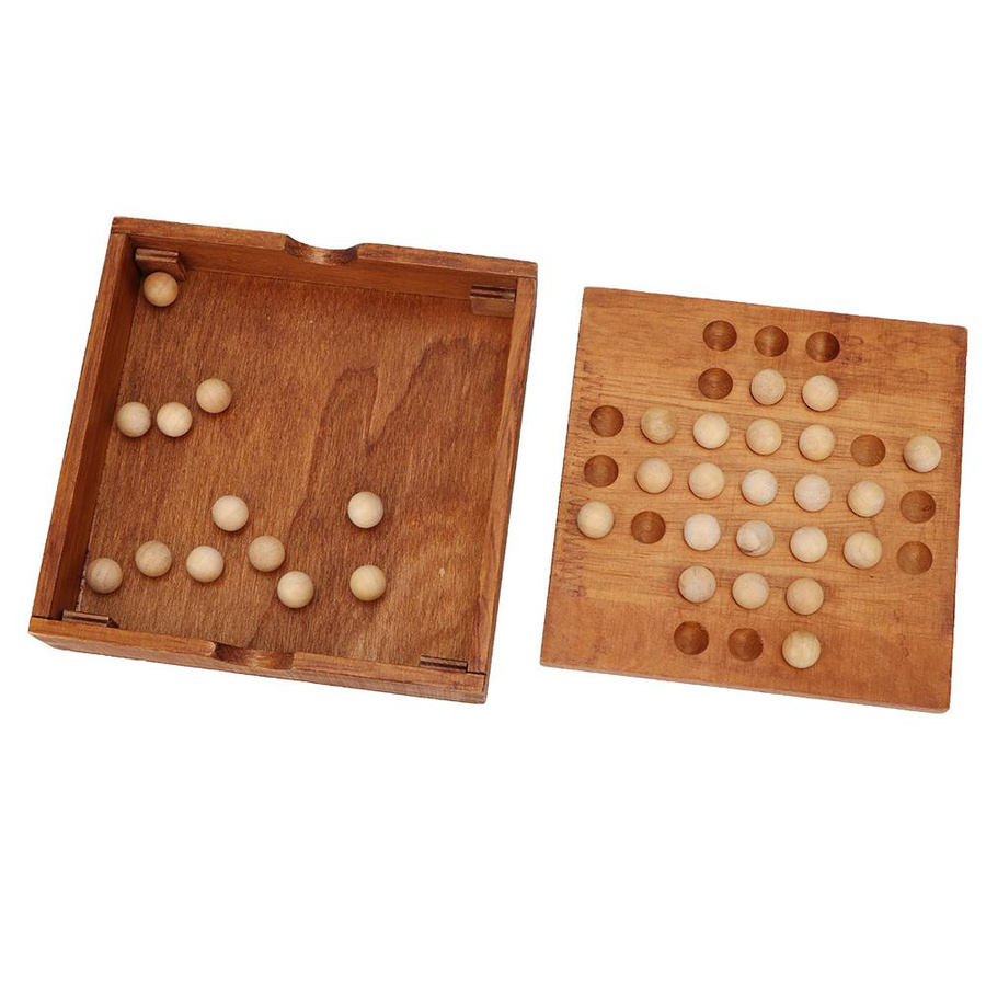 TOMTOP JMS Schach aus Holz Desktop Spielzeug - Bild 5