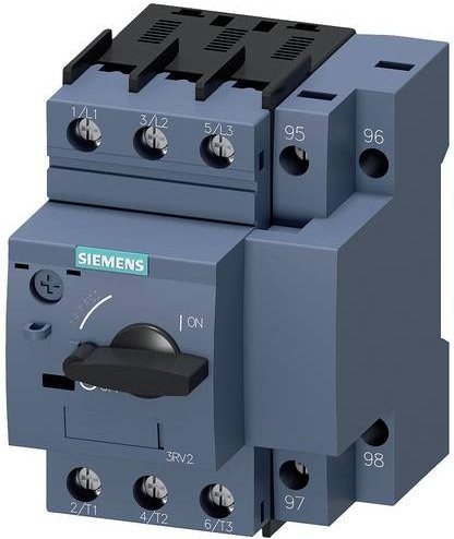 Siemens 3RV2111-1AA10 Leistungsschalter grau, Einstellbereich 1.1 - 1.6A, Schaltspannung max. 690 V/AC - Bild 1