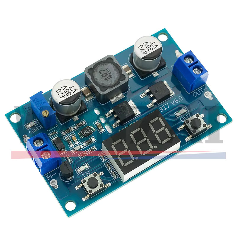 AITEWIN ROBOT H31 DC-DC Step-Up Konverter Modul LTC1871 mit integriertem VoltMeter, Blau - Bild 2