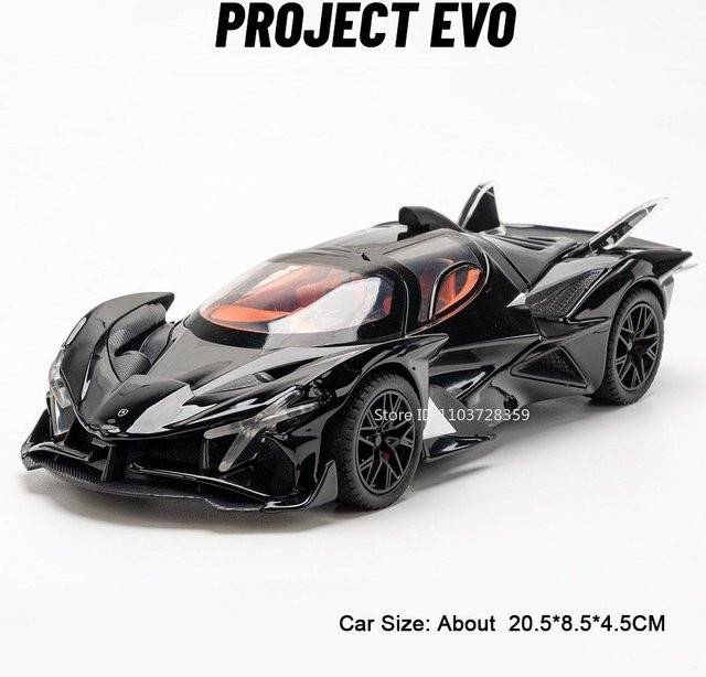 Linyi Apollo Ie Evo Sportwagen, Spielzeugmodell, 1:24, mit Licht und Sound, ab 14 Jahren - Bild 1