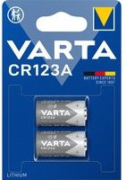 Varta Lithium Cylindrical CR123A Fotobatterie, 2 Stück, 1430 mAh, 3V - Bild 1