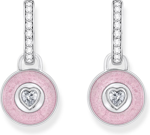 Thomas Sabo Creolen 925 Silber, Zirkonia, Damen - Bild 1
