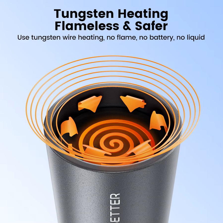 Toocki Mini USB-C Zigarettenanzünder Flammenlos Windfest und Tragbar - Bild 3
