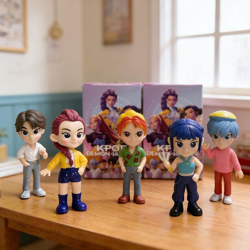 Yiran toy 1 Kpop Demon Hunters Charakterkollektion Schreibtisch-Zierartikel Set - Bild 2