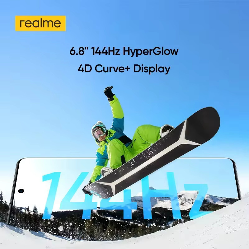 realme P4 Power 5G Smartphone Silber mit 10001mAh Akku, 80W Ultra-Schnellladung, MediaTek Dimensity 7400 Ultra, 6,8 Zoll 144Hz Display und NFC - Bild 5