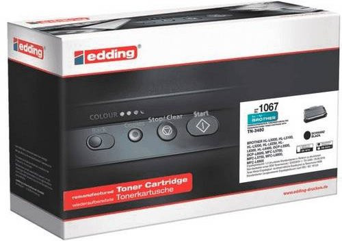 Edding Tonerkartusche Schwarz kompatibel mit Brother TN-3480 EDD-1067 - Bild 1