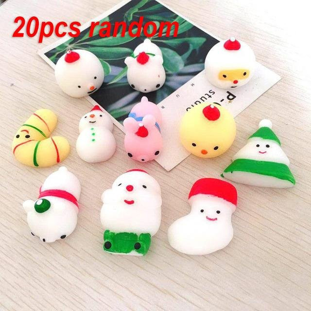 Fashnics Kawaii Squishies Mochi Animal Squishy Spielzeug, 50-55 Stück - Bild 1