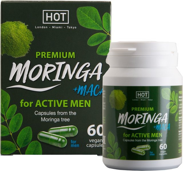 Pure Moringa + Maca Man Power Kapseln für Herren - Bild 1