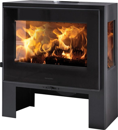 Panadero Kaminofen Toscane 3V in Schwarz Metallic mit 8 kW Leistung