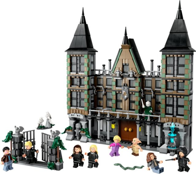 LEGO Harry Potter Landsitz der Familie Malfoy Konstruktionsspielzeug ab 9 Jahren - Bild 3