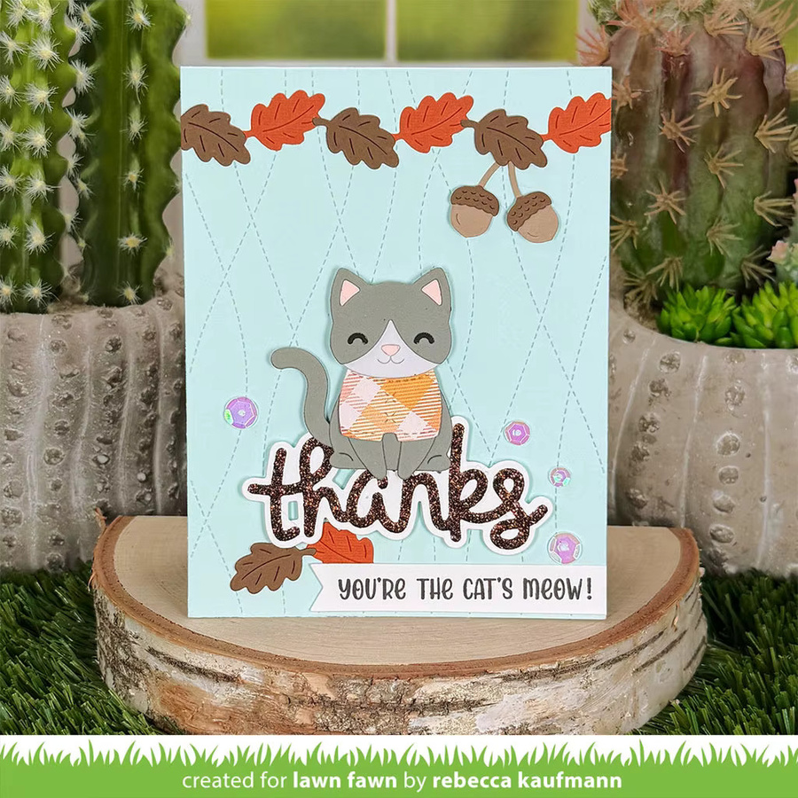 Happy Ghost und Build-a-Cat Metallstanzformen für Halloween DIY Scrapbook und Grußkarten - Bild 5