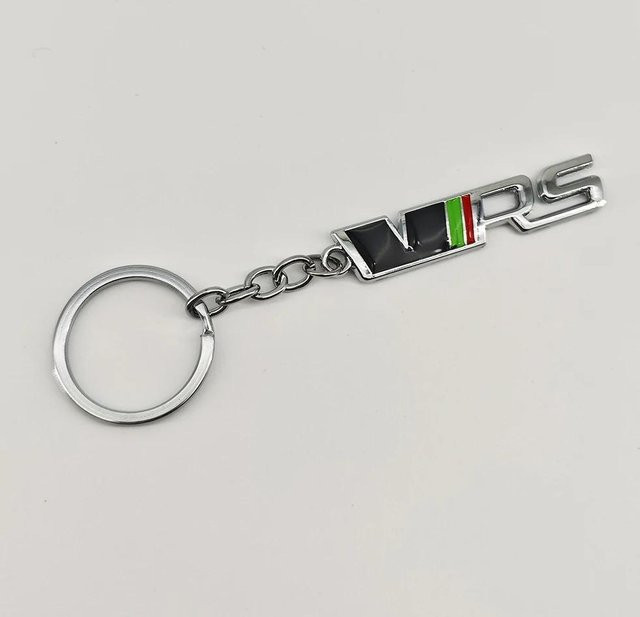 Schlüsselanhänger Skoda, Metall, grau, Unisex - Bild 1