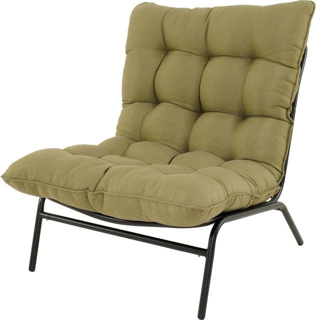 Lesli Relaxsessel Zenzi in Olive mit modernem Design, B/T/H: 70 x 86,5 x 77,5 cm - Bild 1