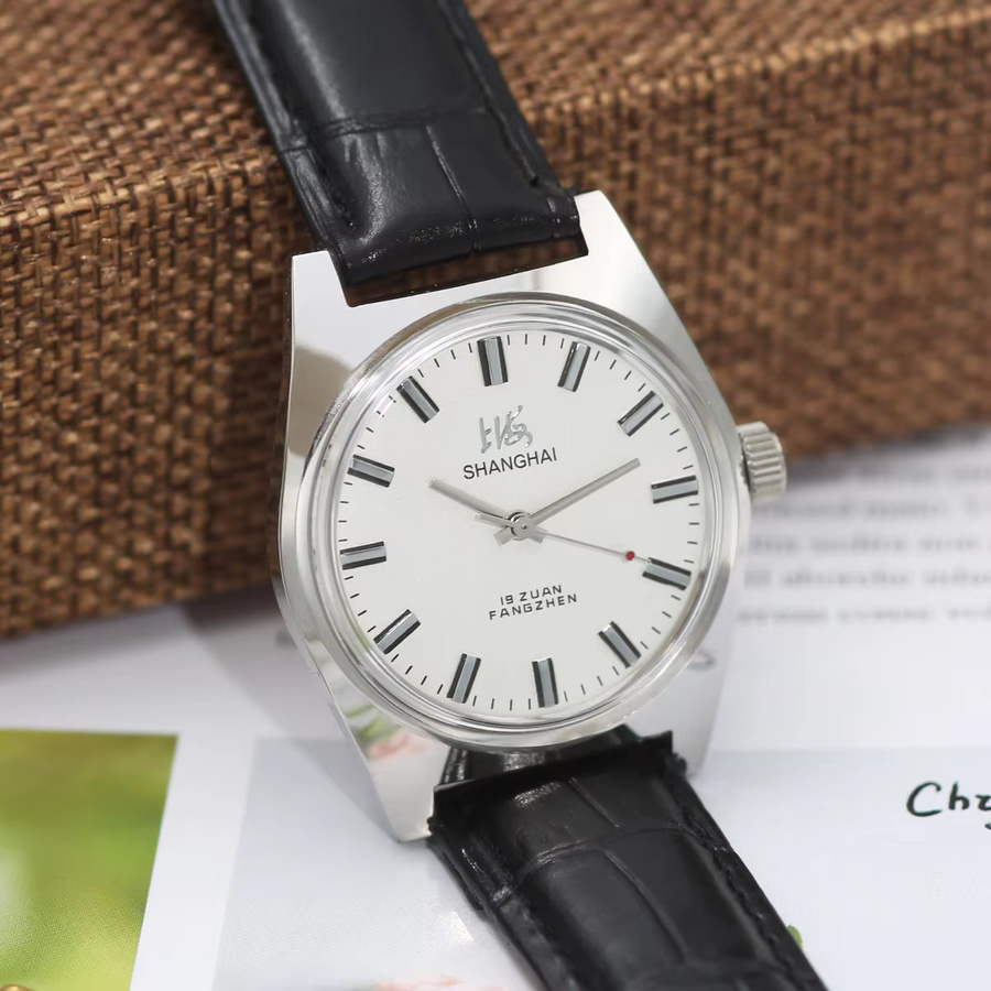 HEIMDALLR Armbanduhr, Handaufzug, Edelstahl, Leder, Silber, Herren - Bild 4