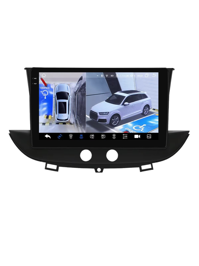 OSSURET Android Autoradio-Player für Opel Grandland X 2016–2020 und Crossland X mit Snapdragon 6115, Carplay, GPS und 360 Cam, Schwarz - Bild 6