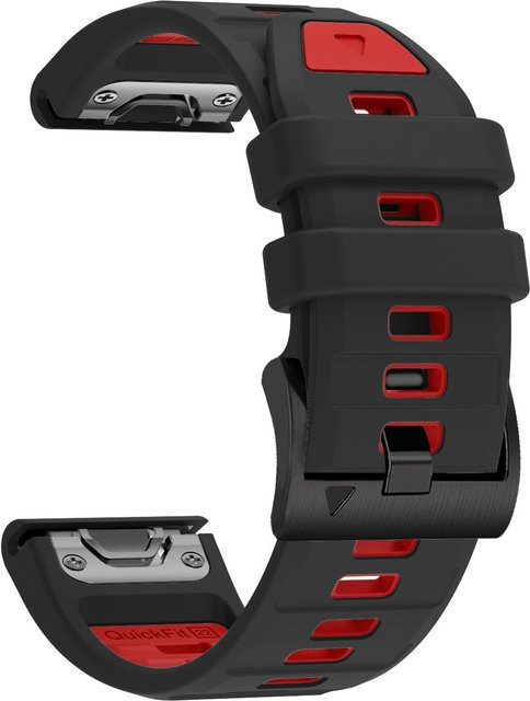 Garmin Uhrenarmband Silikon, Bicolor, Unisex, 26 mm - Bild 1