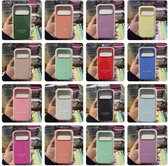 Original Apple Flüssigsilikon Schutzhülle für iPhone in Rot - Bild 1