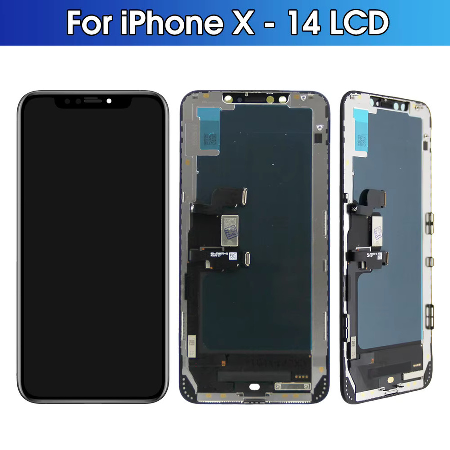 Incell LCD-Display Ersatz Baugruppe mit Touchscreen für Apple iPhone X XR XS Max und iPhone 11 12 13 Pro in Schwarz - Bild 2