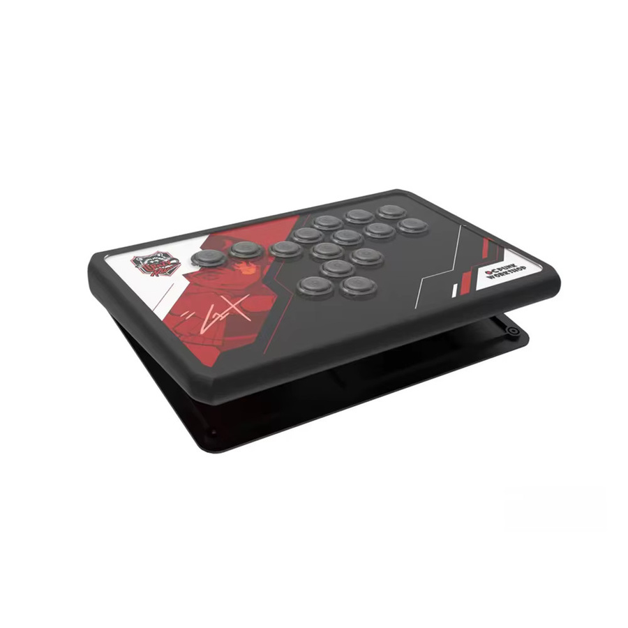 Punk Workshop Mini Box PWS R14 Shuto Edition Hebelloser Controller für PC und PS5 mit PWS Blaze Spark Tasten für Fighting Games - Bild 3
