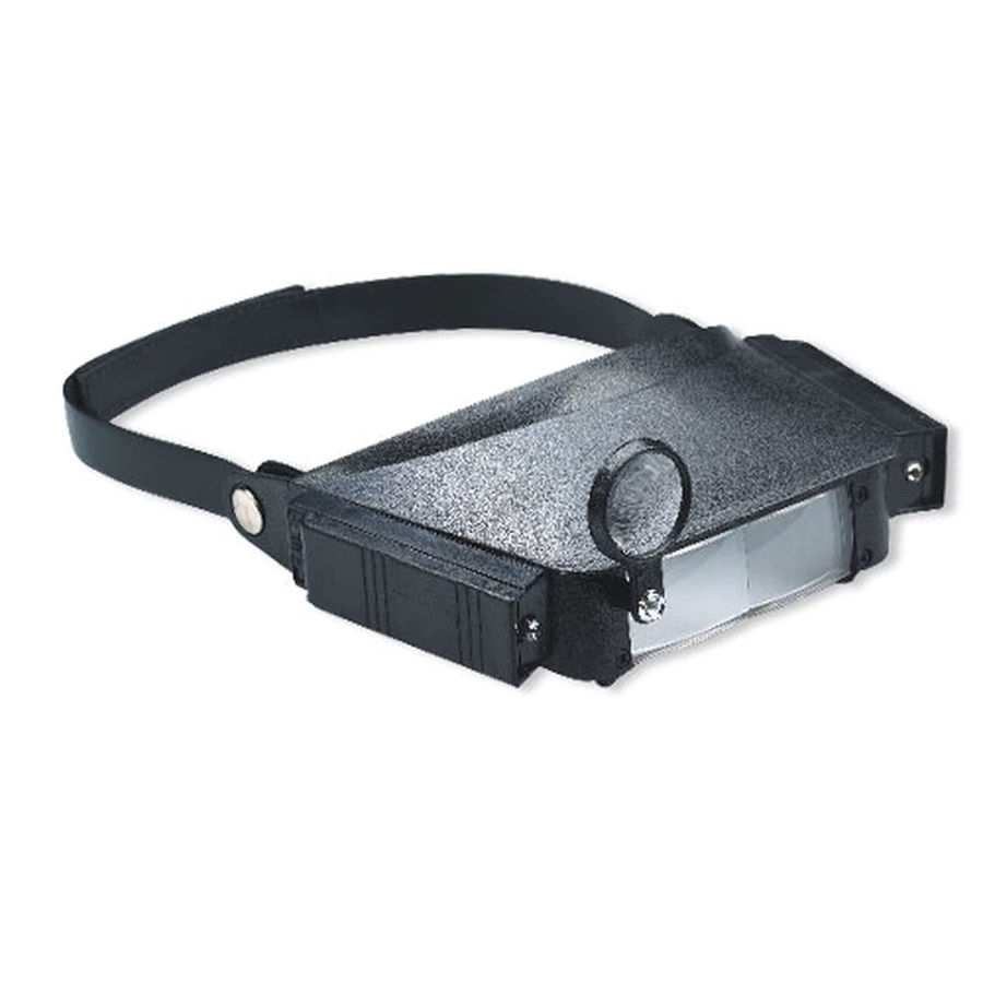 SATKIT Lupe mit Kopf und Lichtunterstützung, Schwarz - Bild 2