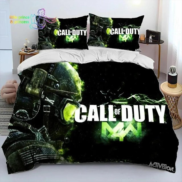 Call of Duty Bettwäsche-Set von Binchi Outdoor Product in Schwarz, Material Mikrofaser, B/H: 240 x 220 cm - Bild 1