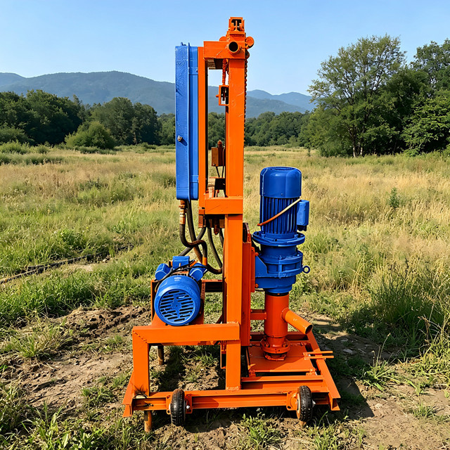 Relied RLD-100E Handhydraulische Wasserbrunnen-Bohranlage für den Haushalt mit 100m Bohrtiefe - Bild 1
