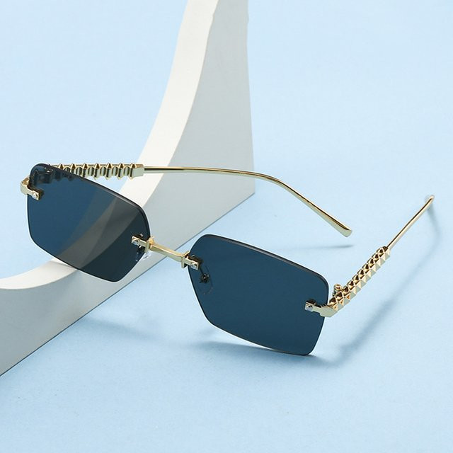 Sonnenbrille RMM, randlos, quadratisch, Metall, Unisex - Bild 1