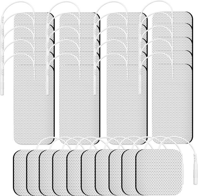 Monclique Elektroden Gelpads, 10 Stück, Ersatz für Muskelsimulator - Bild 1