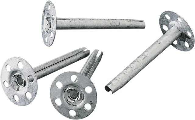Qboard Metalldübel aus Stahl in Silber, 10 Stück, Länge: 80 mm - Bild 1